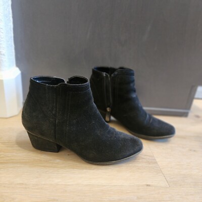 Blondo Valli Waterproof Black Suede Boots Size
