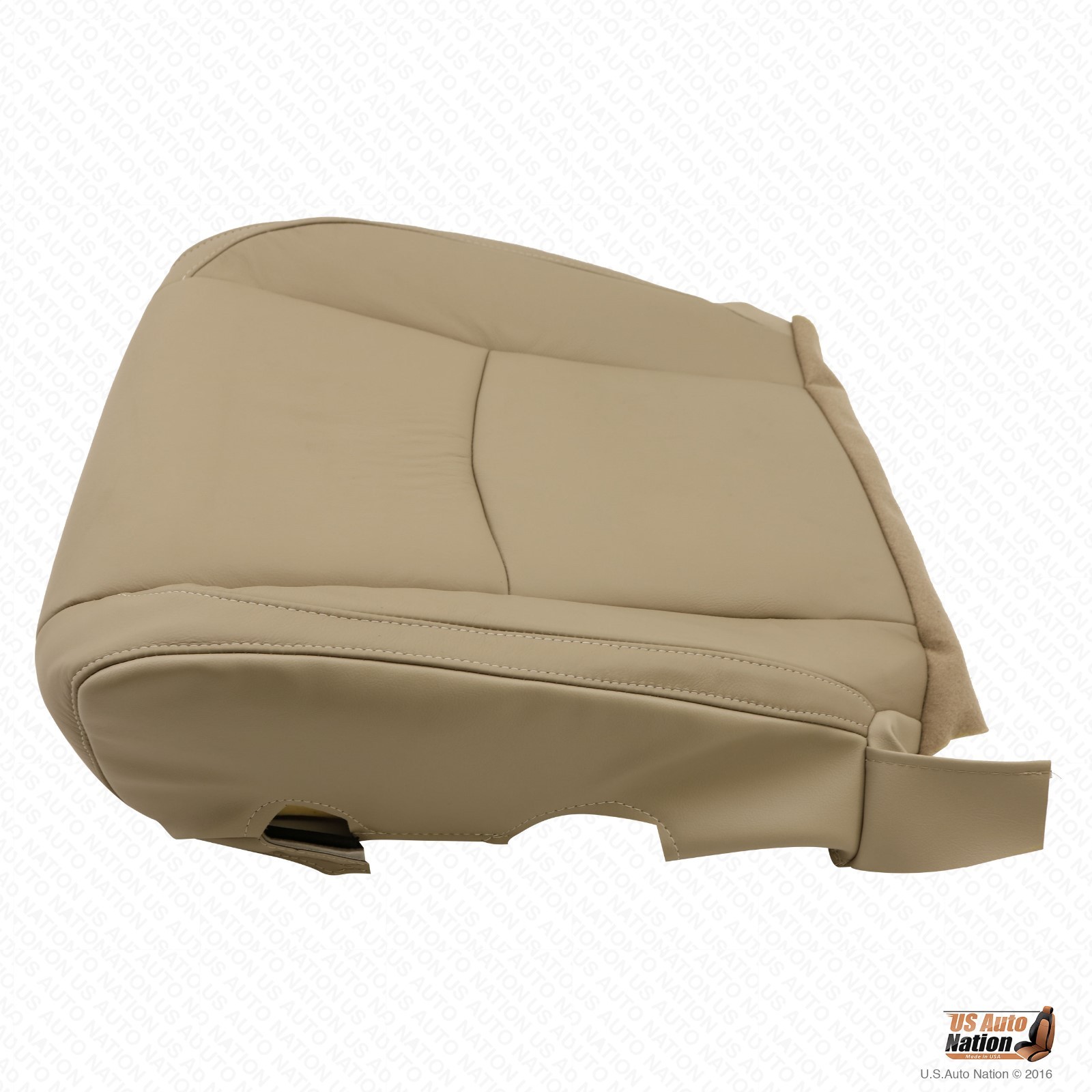 Driver Bottom Replacement Leather Seat Cover Tan For 2007 2008 2009 Lexus RX350