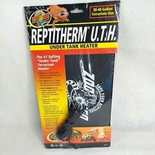 Sealed Zoo Med Reptitherm Under Tank Heater UTH 30-40 Gallon