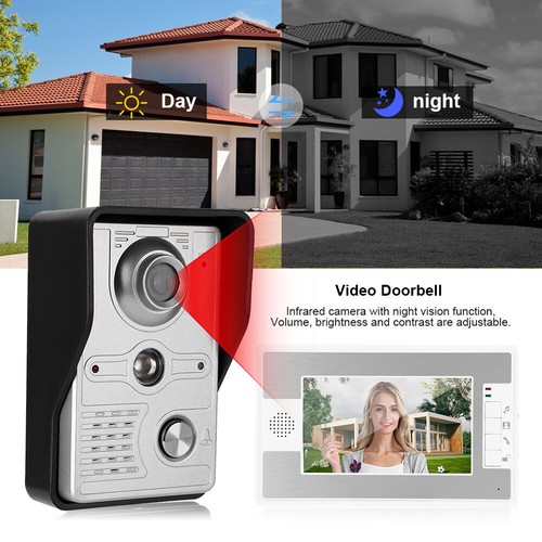 Wired Video Doorbell Intercom Camera IR Night Doorphone Access Contro Fit - Picture 15 of 21