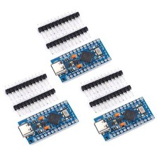 3PCS Type-C Pro Micro Atmega32U4 Module Board 5V 16MHz Micro USB DIY