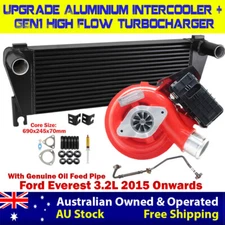 GEN1 High Flow Turbo Charger+70mm Intercooler & OFP For Ford Everest 3.2L 2015-