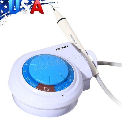 Portable Dental Ultrasonic Scaler Handpiece + 5*Tips fit Cavitron EMS SKYSEA