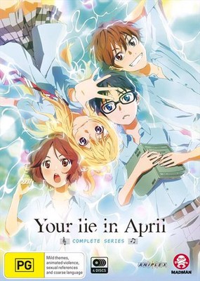 Your Lie In April | Complete Series - DVD Region 4