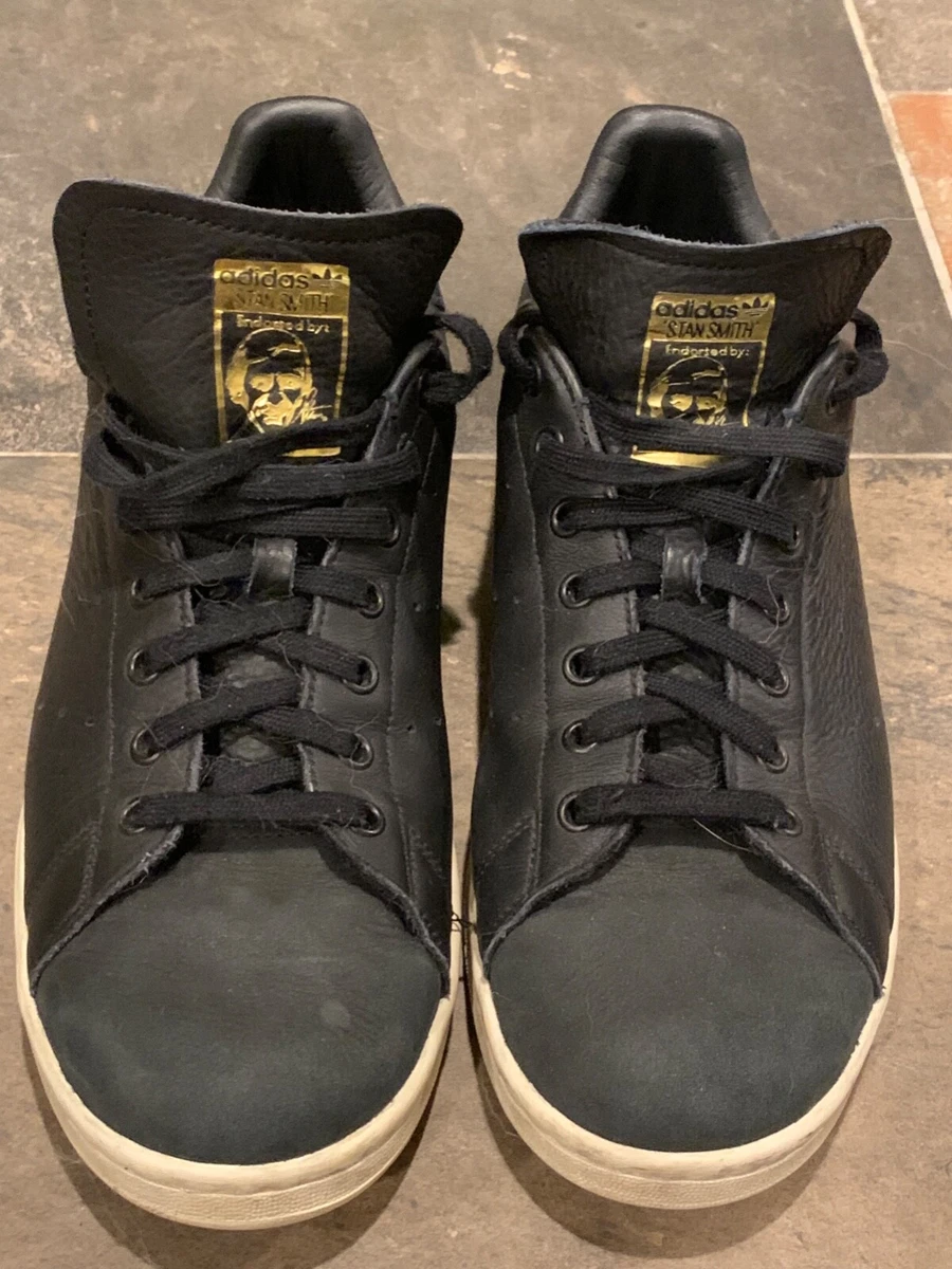 Stan smith premium hotsell core black