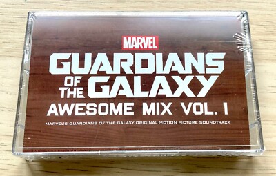 Guardians Of The Galaxy Awesome Mix Vol 1  NEW Sealed Cassette Tape !
