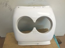 Cockpitverkleidung Superbike Lampenmaske CP2 Universal GFK Weiss