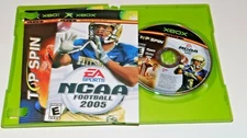NCAA Football 2005/Top Spin Combo (Microsoft Xbox, 2004) GREAT SHAPE! FREE SHIP!