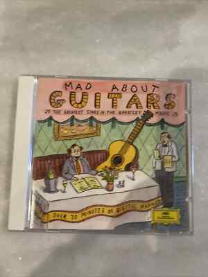 Various Artists : Mad About Guitars CD-DISC Only/NO CASE or INSERTS/Ships FREE