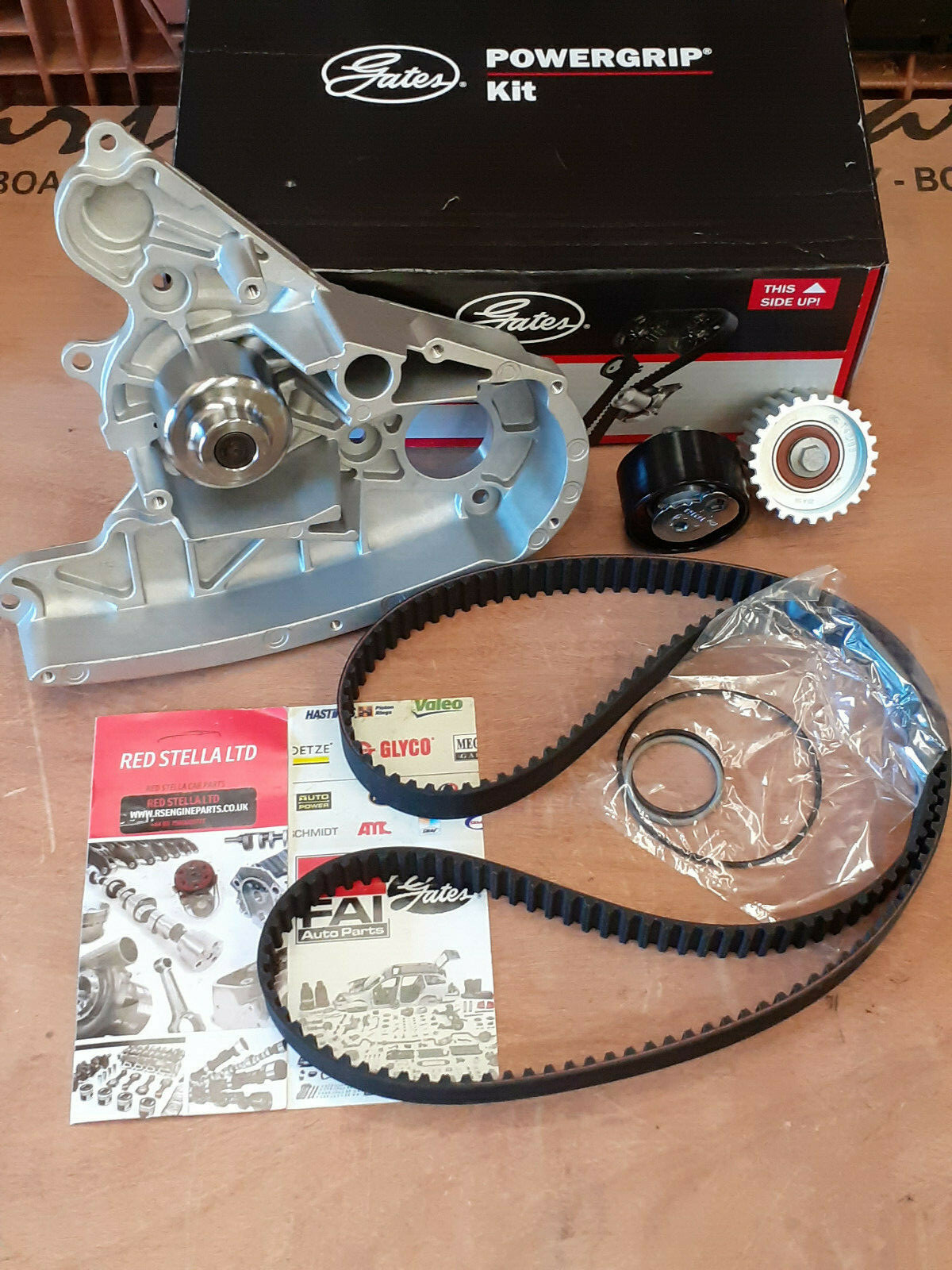 GATES TIMING BELT AND WATER PUMP KIT FIAT DUCATO 250 290 IVECO DAILY IV