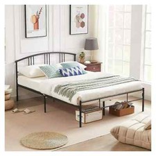 14 Inch Queen Bed Frame Metal Platform Mattress Foundation with Headboard Footbo