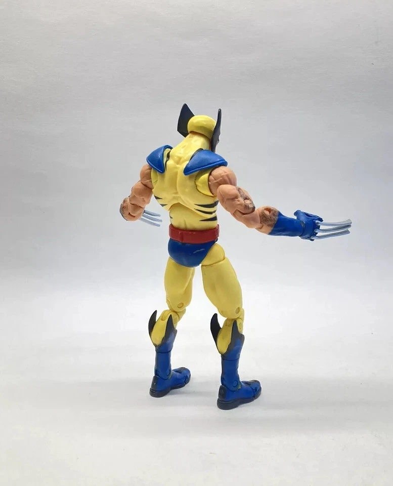 Figura Wolverine Marvel Legends Red Hulk Serie BAF Rayas Negras Tigre 6" Foto 3 de 4