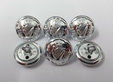The Royal Irish Rangers Style RIR Dress Buttons Silver Coloured Size 30L - NEW