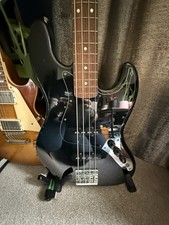 1993 Fender Japan Jazz Bass - Black With Hardshell Case.