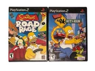 The Simpsons: Hit & Run + Road Rage (PlayStation 2/PS2) CIB Tested Black Label