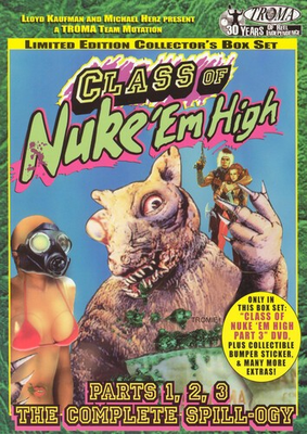 #ad #ad Class of Nuke ’Em High: Parts 1 2 3: The Complete Spill Ogy New DVD Boxed $27.08