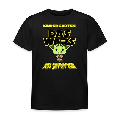 Das Wars Ein Schulkind Ich Jetzt Bin Kinder T-Shirt