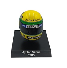 F1 Helmet Ayrton Senna #12 John Player Team Lotus 1985 Minichamps 1:10 388512