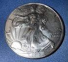 2019 American Silver Eagle. One Ounce .999% Fine Silver. BU