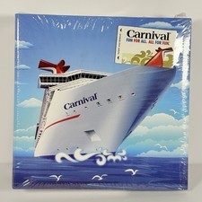 NEW Carnival Cruise 4x6 Photo Album For 100 Photos and Journaling Memory Book