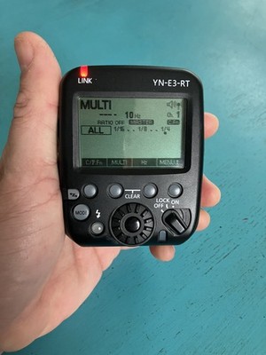 Yongnuo Wireless Speedlite Transmitter YN-E3-RT for Canon