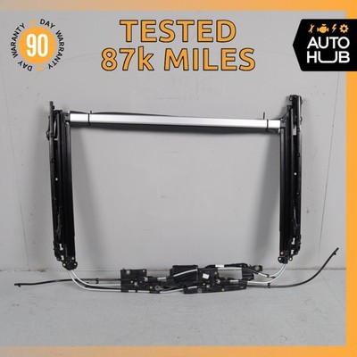 17-23 Porsche Panamera 971 Front Panoramic Sunroof Guide Rail Frame Track OEM
