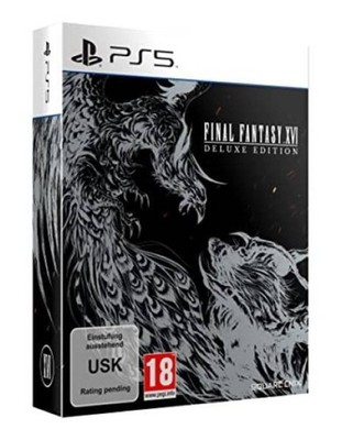 PS5 Final Fantasy XVI Deluxe Edition Ohne Bonus Hülle mit Aufkleber