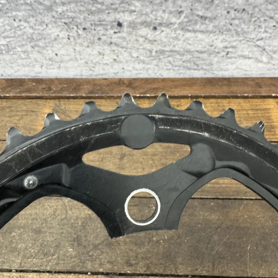 禧玛诺 SG-X 44T 链环 4-Bolt 104 BCD Mega Drive Rammp 黑色山地车合金 — 第 3/4 张图片