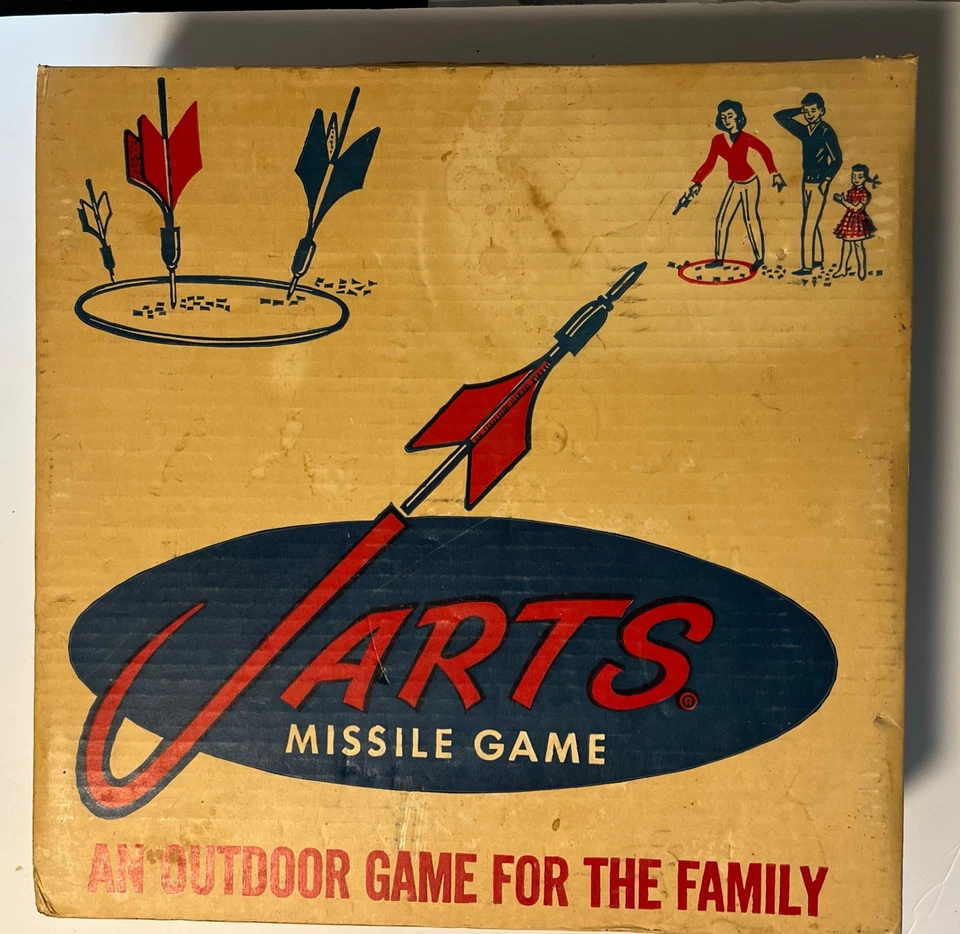 EMPTY JARTS Box DARTS BOX EMPTY VINTAGE BOX Used Empty - Image 2 of 4