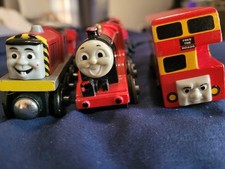 Thomas Friends Wooden Train Set with Tracks Character Engines