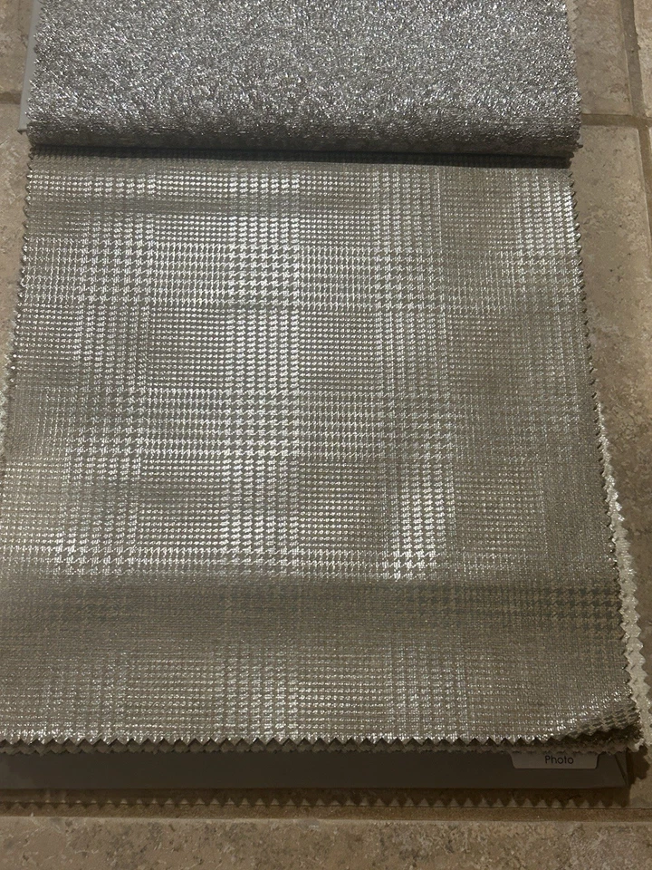 Duralee Wovens FABRIC SAMPLE BOOK Shimmer Collection 30 pieces Of Fabrics Shiny - Image 3 of 4