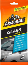 Glass Cleaning Wipes &ndash; Pack of 20 &ndash; Streak-Free Shine for Car Windows & Windscre