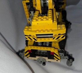 Lego Set 8438 Pneumatic Technic Crane Truck Yellow Black Retired Set~ Read