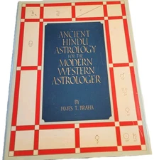 Ancient Hindu Astrology Modern Western Astrologer J. Braha 1986 1st Ed Vedic