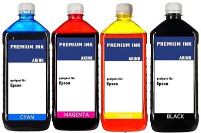 Akink Tinte für Epson EcoTank ET-4850 - 4x250 mL