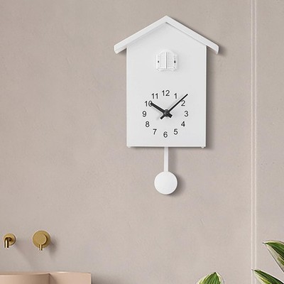 Orologio a cucù al quarzo dal design moderno giallo con due uccelli - Cina Orologio a cucù e Orologio da parete prezzo