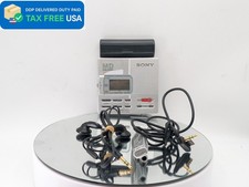 Sony MZ-R90 MD Walkman Portable MiniDisc Player Recorder Silver Tested Working