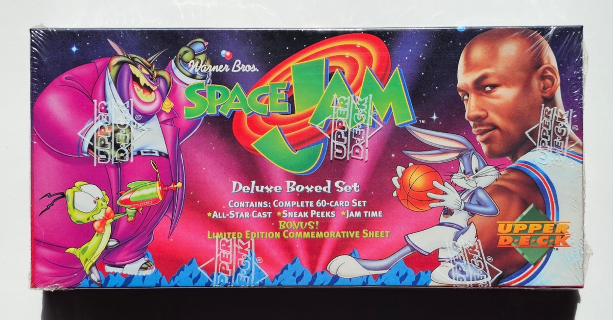 Space Jam Sealed NEW Box Set Upper Deck 1996 Cards 1-60 & Sheet