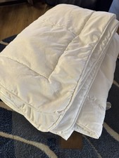 White Down Alternative Comforter Duvet Insert 60  X 80  All Seasons Light Med Wt