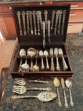 67 piece~Oneida Community Silverplate~Beethoven~Vintage Flatware~in Box