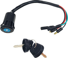 Ignition Switch with Key, Compatible with Honda TRX300 Fourtrax 300 TRX300FW Fou