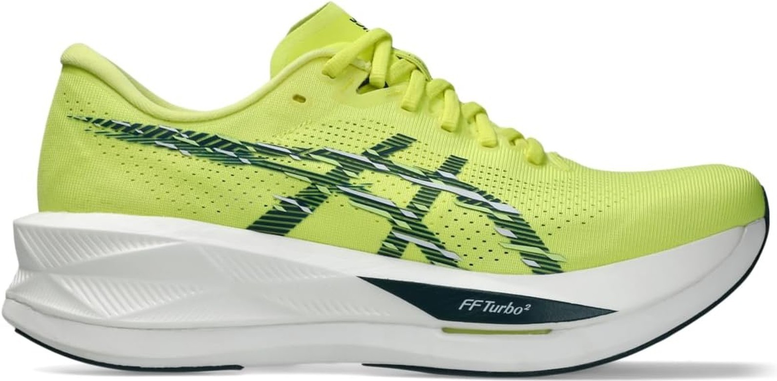 ASICS Novablast 2 Athletic Sneaker Deep Sea Teal Glow Yellow Men SZ 9 Breathable Asics Men main image 4