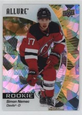 2023-24 Upper Deck Allure Rookies Yellow Taxi Simon Nemec #123 9v7