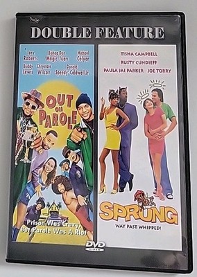 Double Feature Out On Parole and Sprung DVD 
