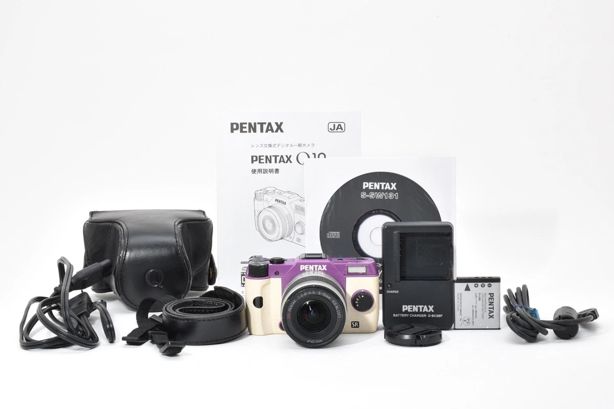 PENTAX Q10、5-15mm レンズセット #3008 Pentax Q10 Compact Mirrorless Camera with 5-15mm Lens (Red)