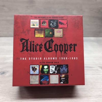 Alice Cooper - The Studio Albums 1969-1983 - 15 Disc CD Box Set - 2015 Rhino EXC