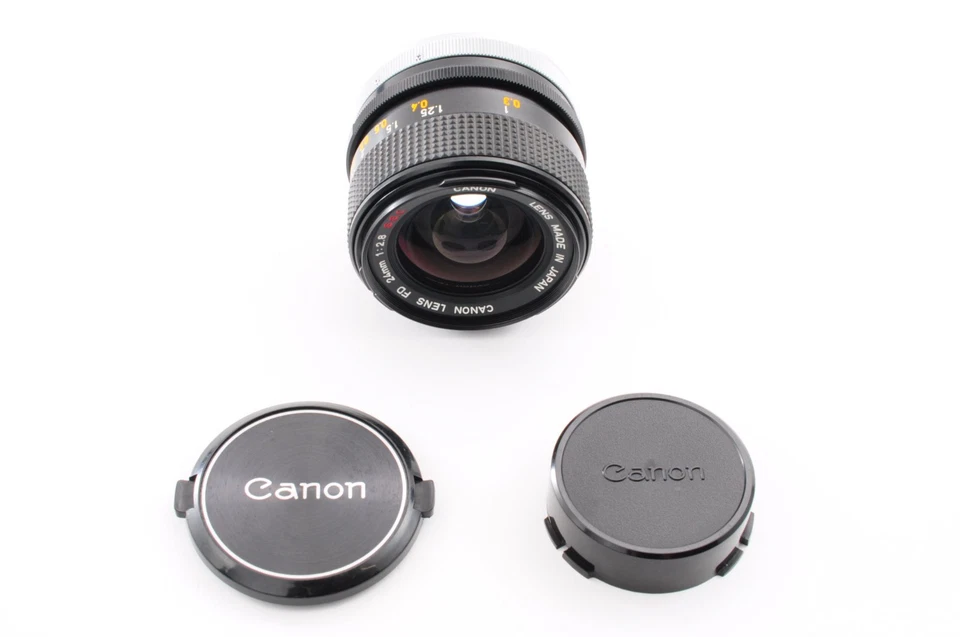 "O" **Almost MINT** Canon FD 24mm f/2.8 S.S.C. Wide Angle Lens w/ Cap From Japan - Image 3 of 4