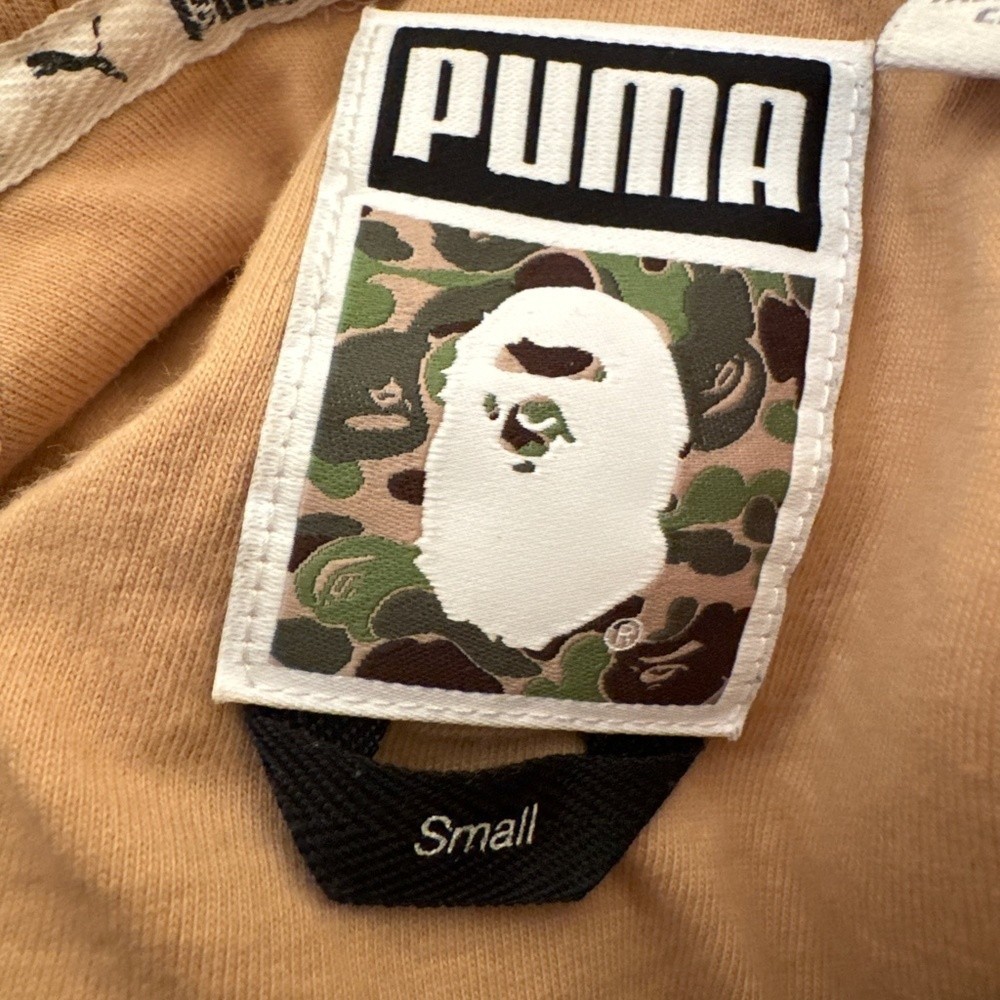 BAPE X Puma ABC Camo Pullover Hoodie A Bathing Ape sz S authentic thumbnail 6