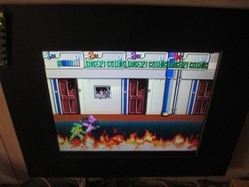 Teenage mutant Ninja Turtles 4 player jamma pcb