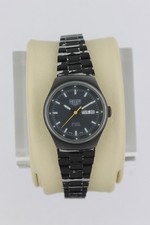 Parts Repair Pre Tag Heuer 983.048 Womens 1000 Series Day Date Watch PVD Black